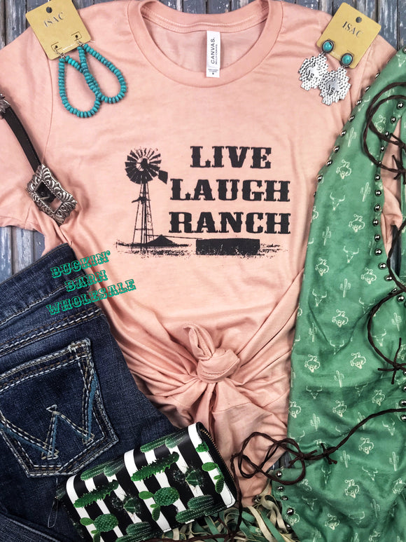 Live laugh ranch tee